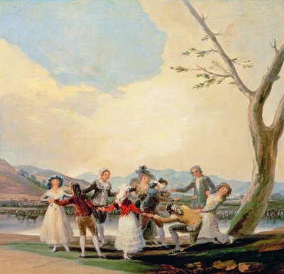 La gallina ciega de Francisco de Goya